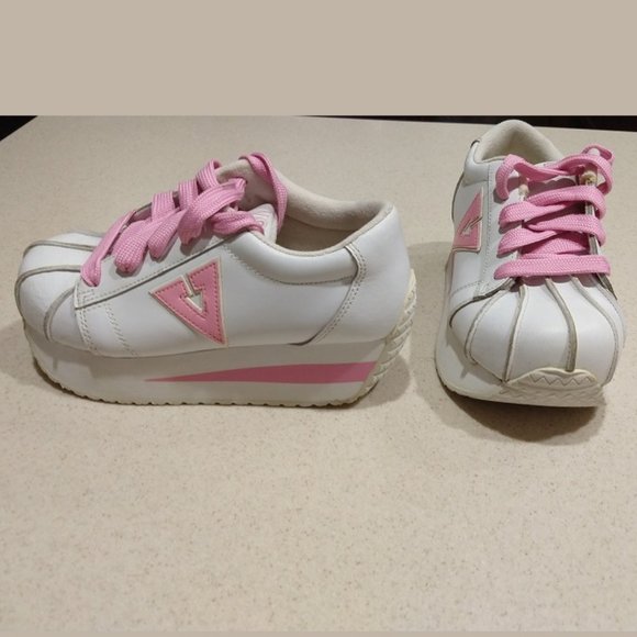 volatile women's elevation platform wedge sneaker